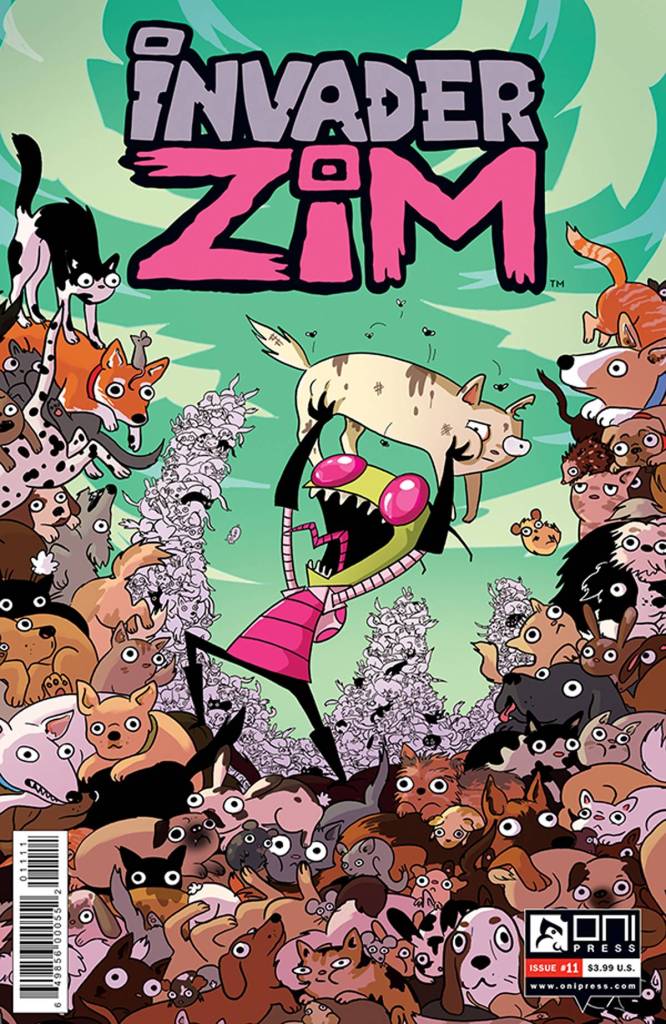 Cover for Invader Zim #11